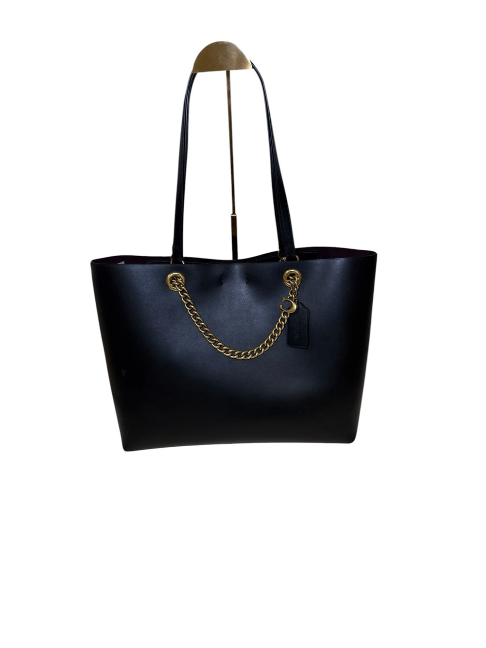 Coach Signature Chain Central Tote